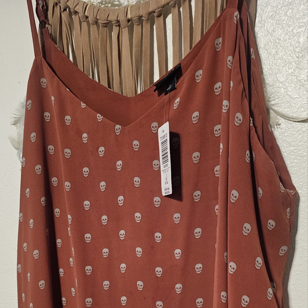 Torrid skulls cami